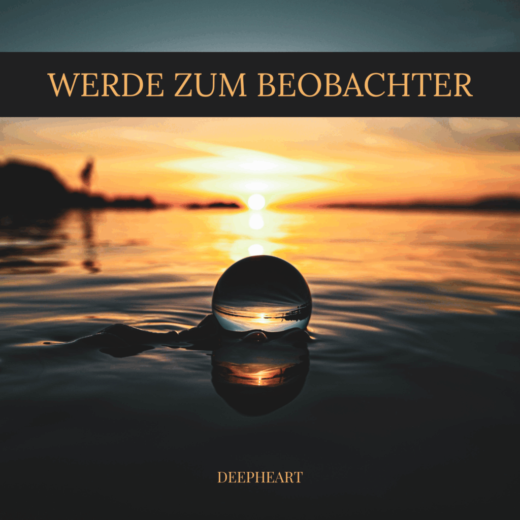 Cover Meditation Werde zum Beobachter