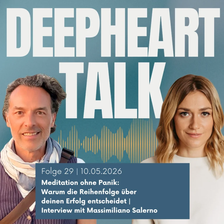 Folge 29 | 10.05.2026Meditation ohne Panik: Warum die Reihenfolge über deinen Erfolg entscheidet | Gast: Massimiliano Salerno