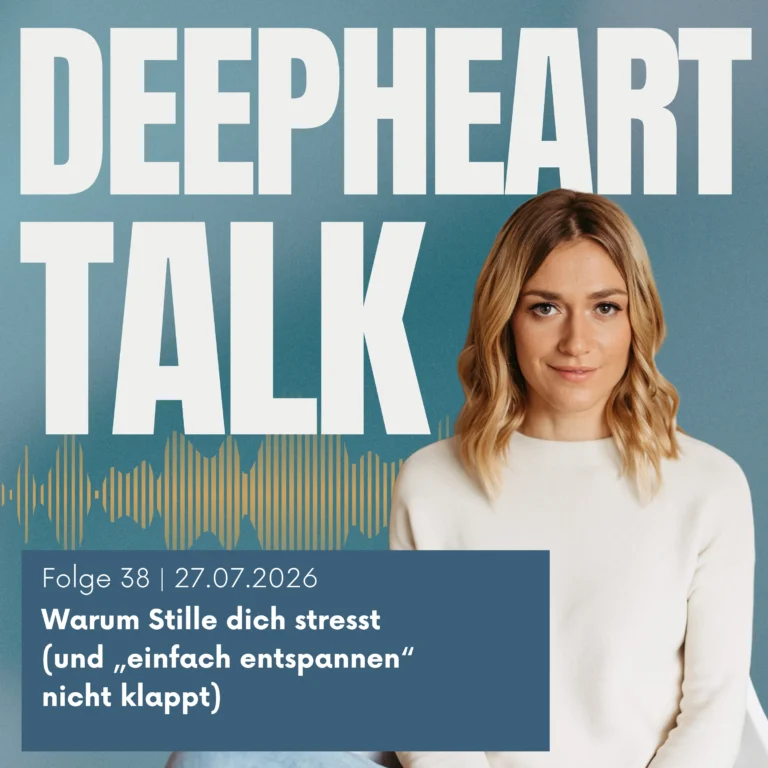 Folge 38 | 27.07.2026Warum Stille dich stresst (und „einfach entspannen“ nicht klappt)