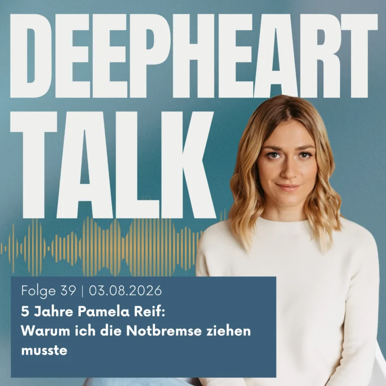Folge 39 | 03.08.20265 Jahre Pamela Reif: Warum ich die Notbremse ziehen musste