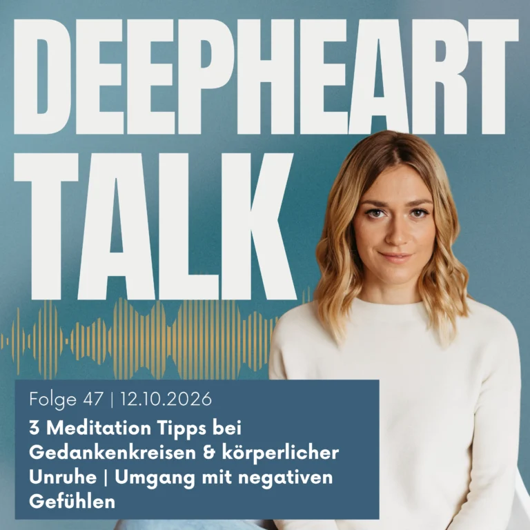 Folge 47 | 12.10.20263 Meditation Tipps bei Gedankenkreisen & körperlicher Unruhe